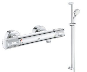 Змішувач з душовим набором GROHE GROHTHERM 1000 PERFORMANCE 34784000