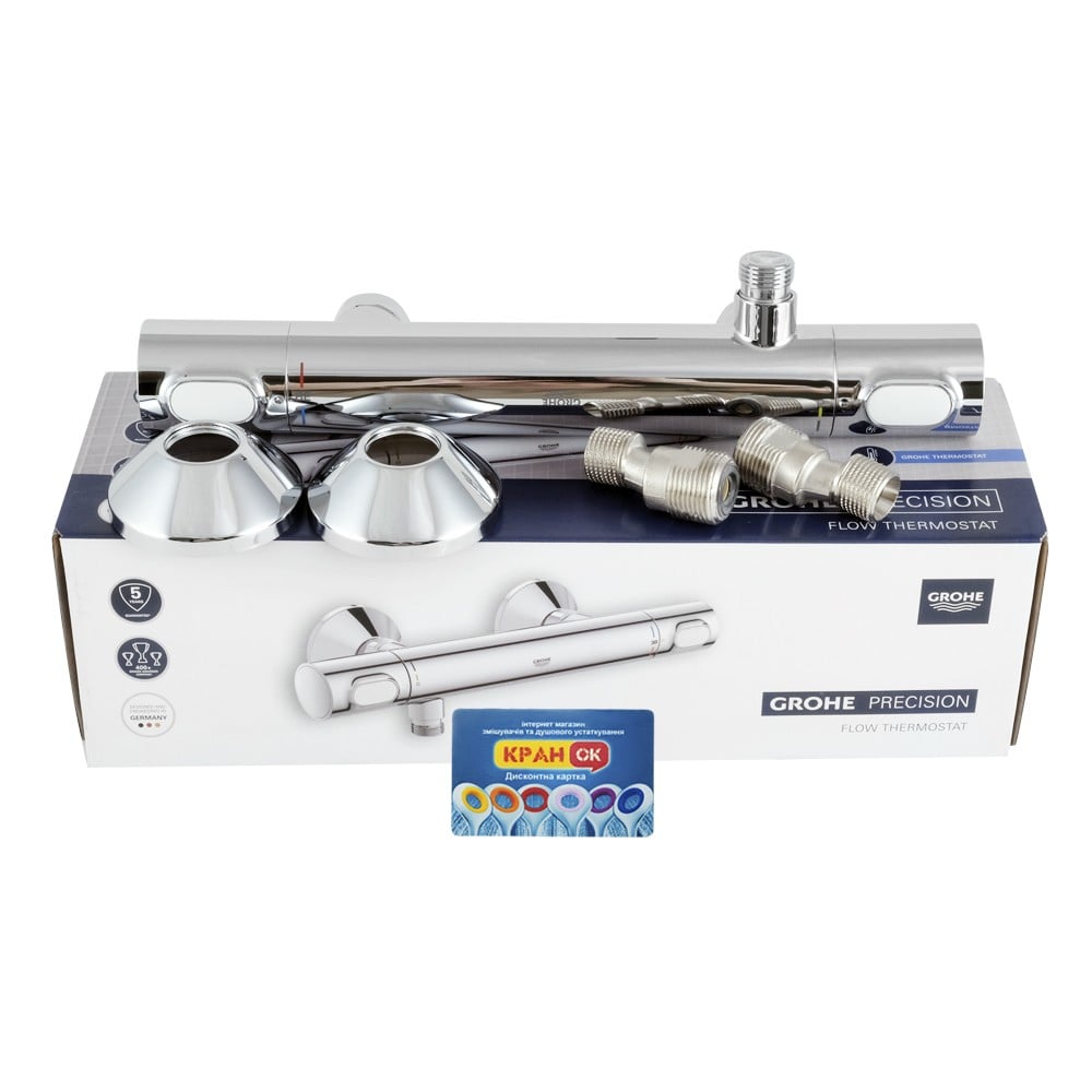Смеситель термостатический  PRECISION FLOW QUICKFIX 34840000:Фото 7