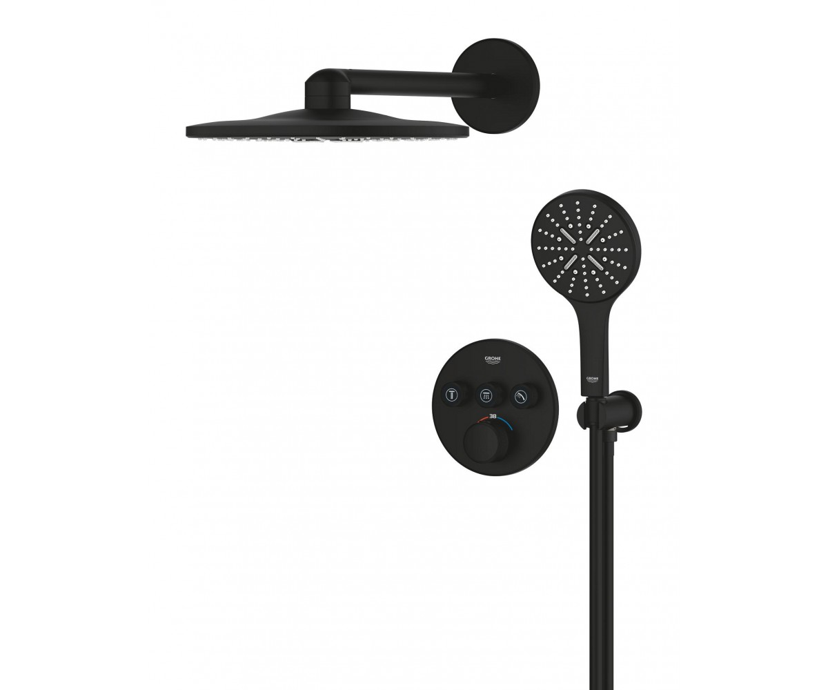 Термостатическая душевая система  GROHTHERM SMARTCONTROL 34863KF0:Фото 2