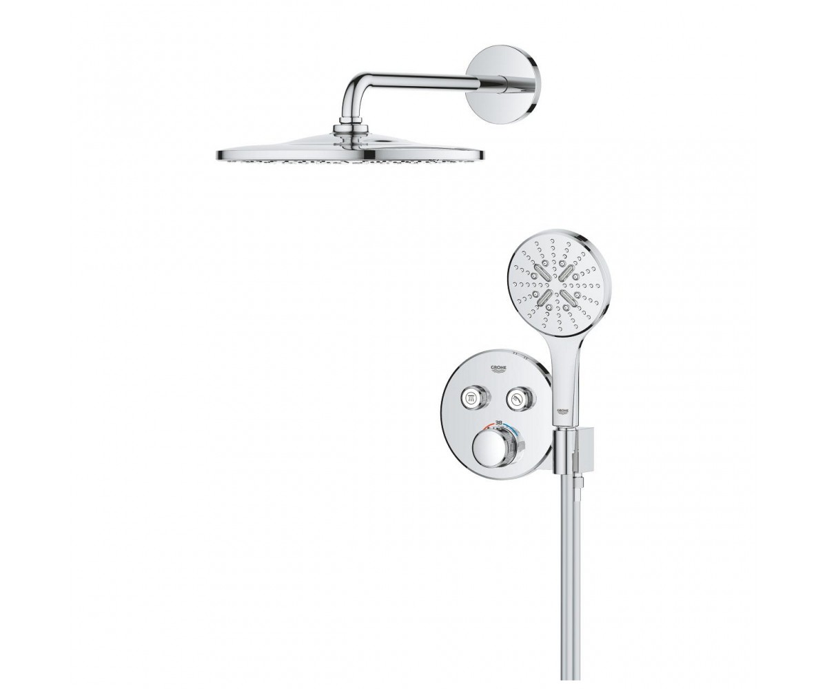 Душевая система скрытого монтажа  GROHTHERM SMARTCONTROL 34866000:Фото 2