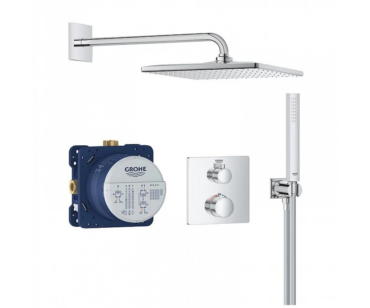 Душова система GROHE GROHTHERM CUBE 34870000 34870000