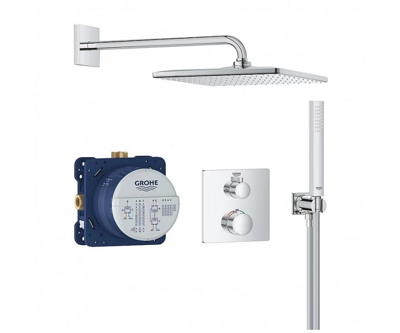 Душова система GROHE GROHTHERM CUBE 34870000 34870000