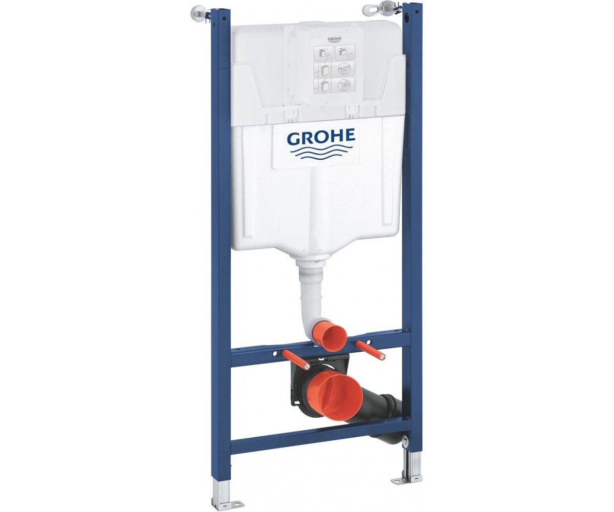 Комплект для ванны GROHE MEGA BUNDLE (инсталляция, раковина, смеситель, душевая система)  38555MBK:Фото 5