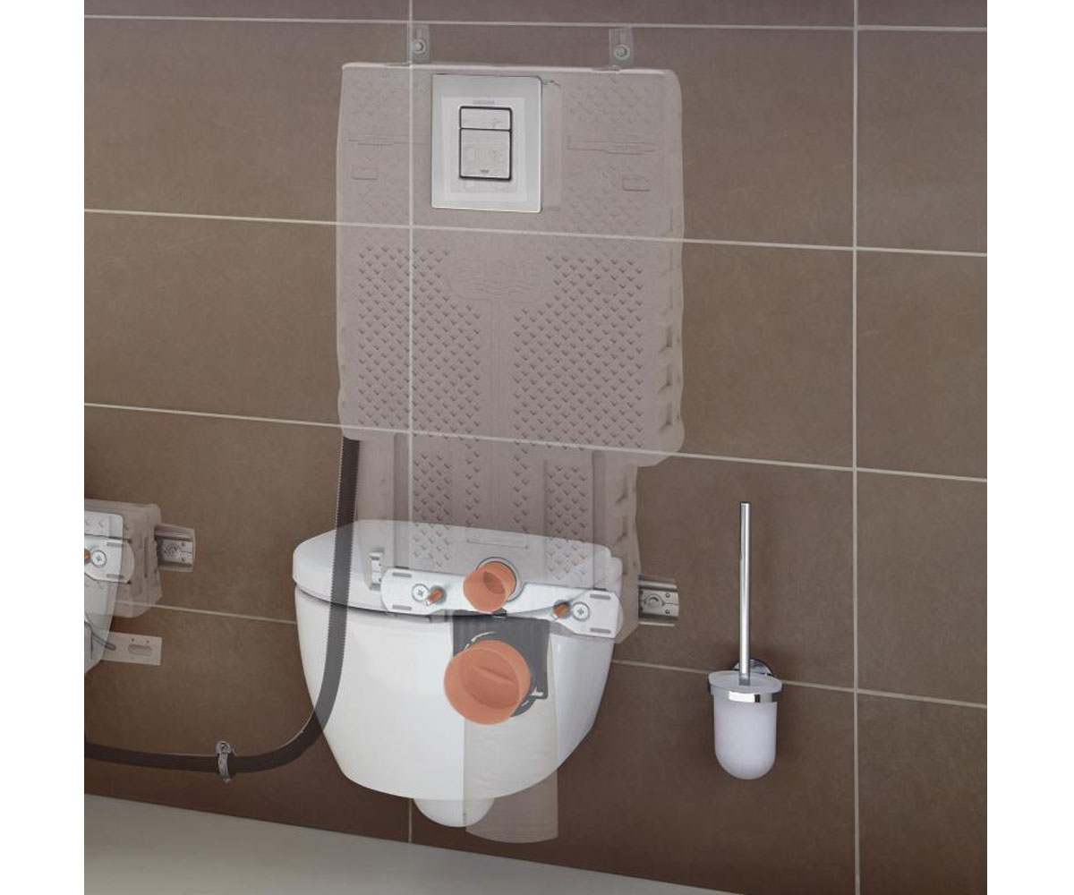 Бачок скрытого монтажа  UNISET FOR WC 38643001:Фото 3
