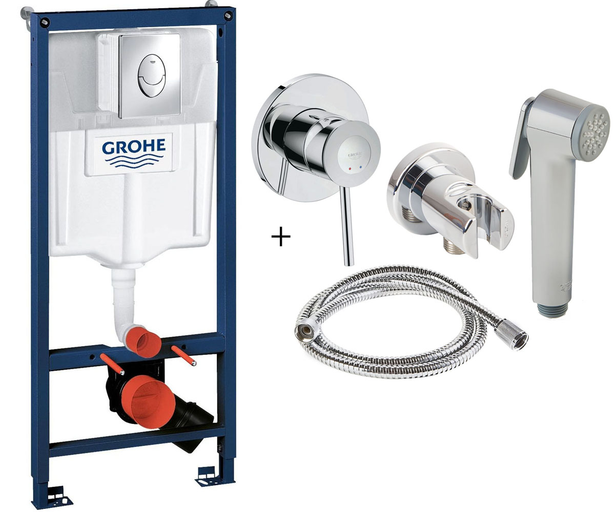Інсталяція для унітазу GROHE RAPID SL 38721001+111048 38721001+111048