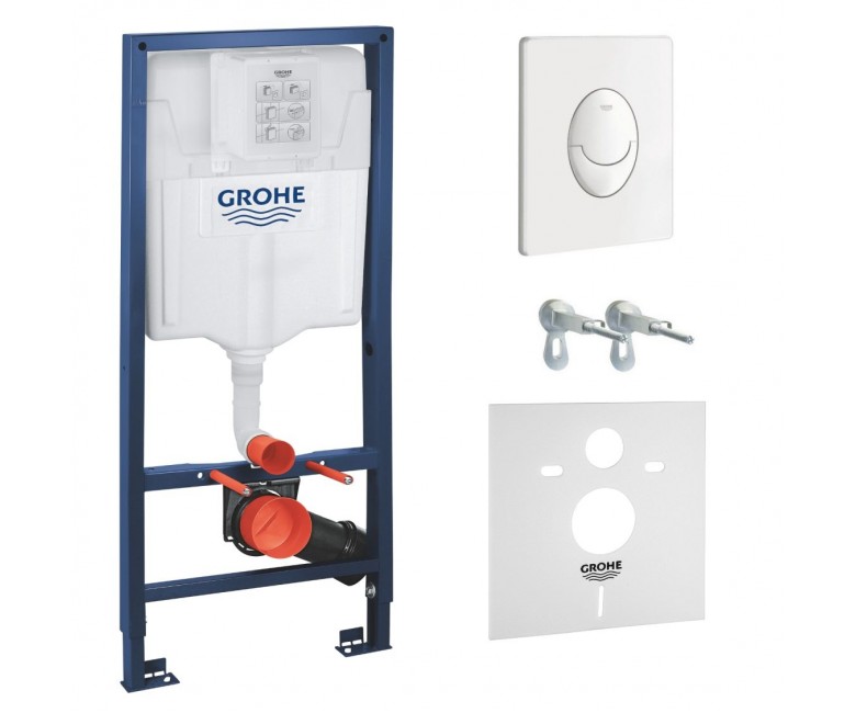 Инсталляция для унитаза 4 в 1 GROHE RAPID SL 38722001+37131000 38722001+37131000