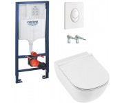 Унітаз з інсталяцією GROHE RAPID SL 38722H820714