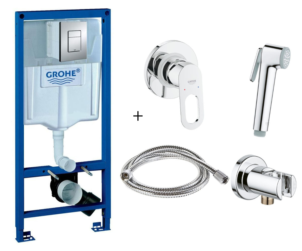 Інсталяція для унітазу GROHE RAPID SL 38772001+111042 38772001+111042