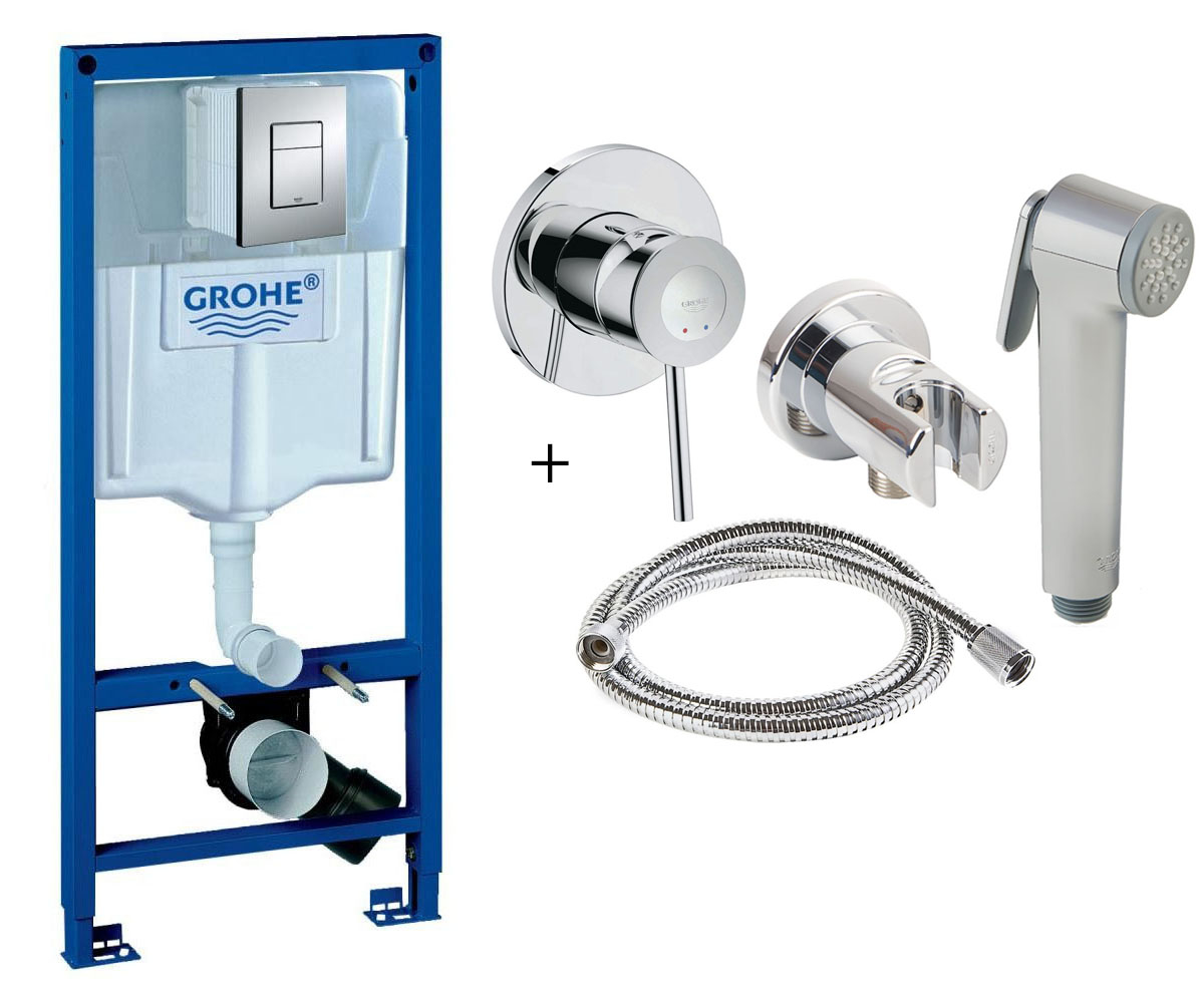 Інсталяція для унітазу GROHE RAPID SL 38772001+111048 38772001+111048