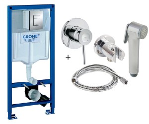 Інсталяція для унітазу GROHE RAPID SL 38772001+111048