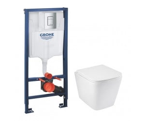 Унітаз з інсталяцією GROHE RAPID SL 38772001KE493436