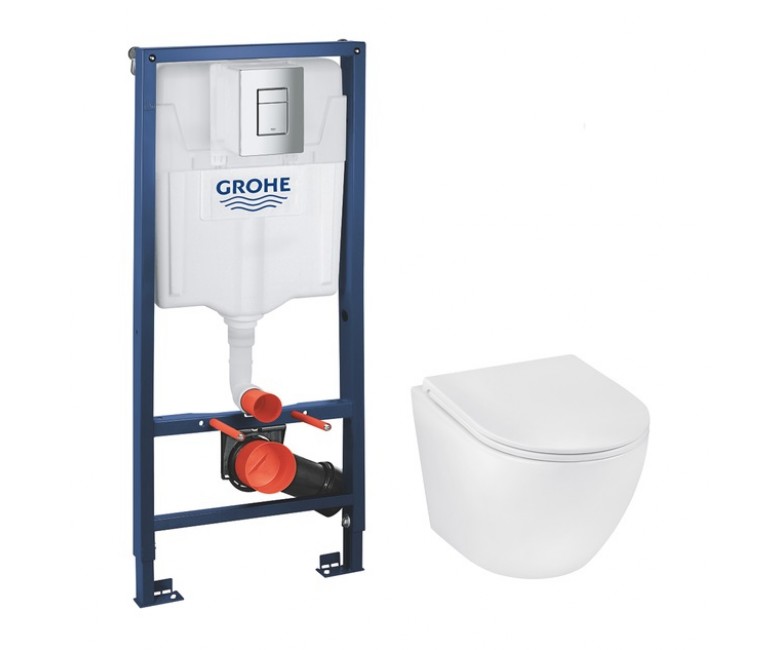 Унітаз з інсталяцією GROHE RAPID SL 38772001KH493736 38772001KH493736