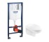 Унітаз з інсталяцією GROHE RAPID SL 38772A534UF 38772A534UF