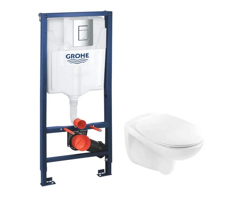 Унітаз з інсталяцією GROHE RAPID SL 38772A534UF 38772A534UF