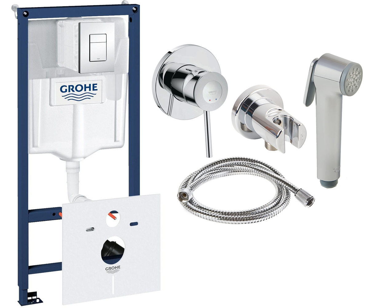 Інсталяція для унітазу GROHE RAPID SL FRESH 38827000+111048 38827000+111048