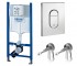 Установка унітазу GROHE RAPID SL 38840000+38844SH0+3855800 38840000+38844SH0+3855800