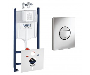 Інсталяція для унітаза GROHE RAPID SL 3884000G+38765000