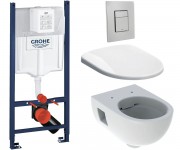 Унітаз з інсталяцією 4 в 1 GROHE  388400+3873200+501.545.01.1+500.333.01.1