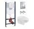 Унітаз з інсталяцією GROHE RAPID SL 3884966KO533536 3884966KO533536