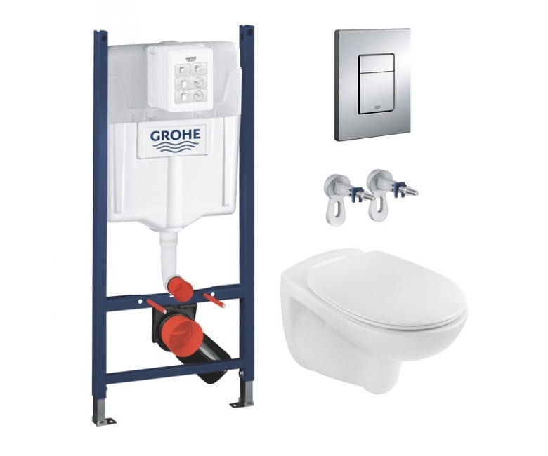 Унітаз з інсталяцією GROHE RAPID SL 3884966KO533536 3884966KO533536