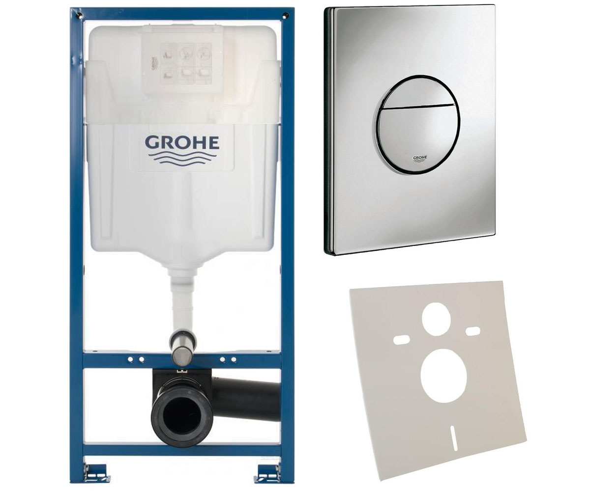 Інсталяція + клавіша    GROHE RAPID SL 38860000+37131000 38860000+37131000