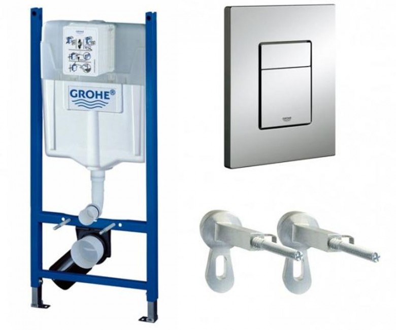 Комплект для установки унітазу GROHE RAPID SL 38878000 38878000