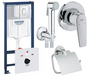 Инсталляция для унитаза 7 в 1 GROHE RAPID SL 38929000+121646+40367001