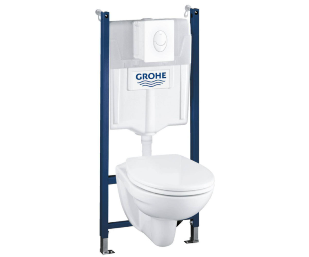 Унитаз с инсталляцией 5 в 1 GROHE SOLIDO 39116000 39116000