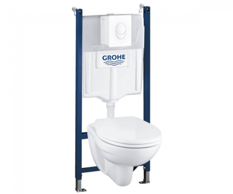 Унитаз с инсталляцией 5 в 1 GROHE SOLIDO 39116000 39116000