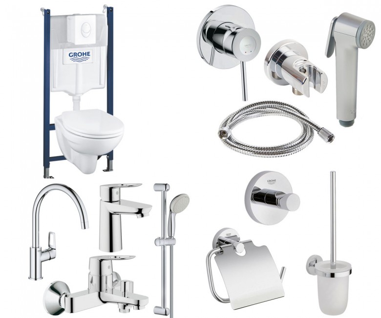 Домашній набір 15 в 1 GROHE SOLIDO  39117MB1 39117MB1