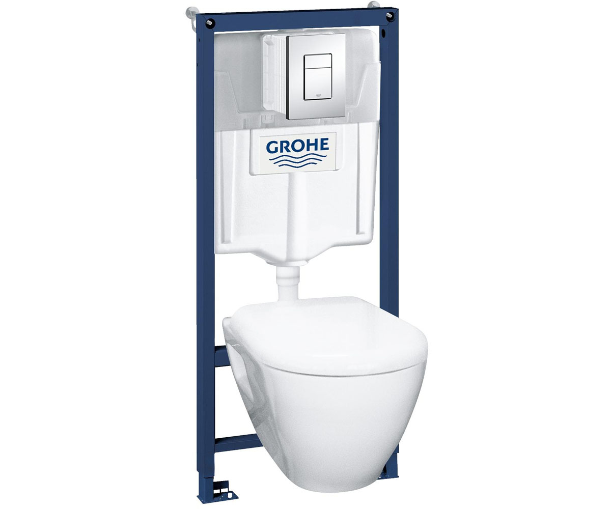 Набір з підвісним унітазом GROHE SOLIDO PERFECT 39186000 39186000