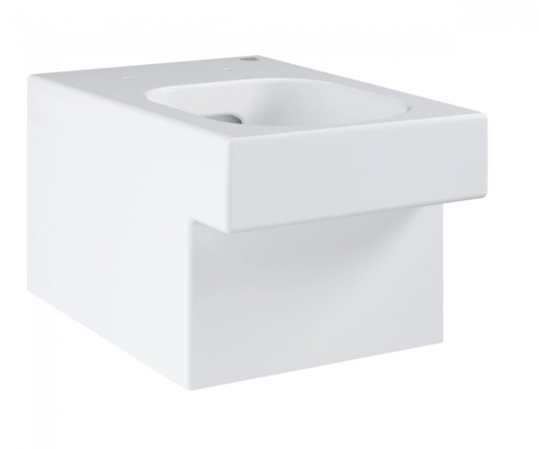 Безобідковий унітаз GROHE CUBE CERAMIC 3924500H 3924500H
