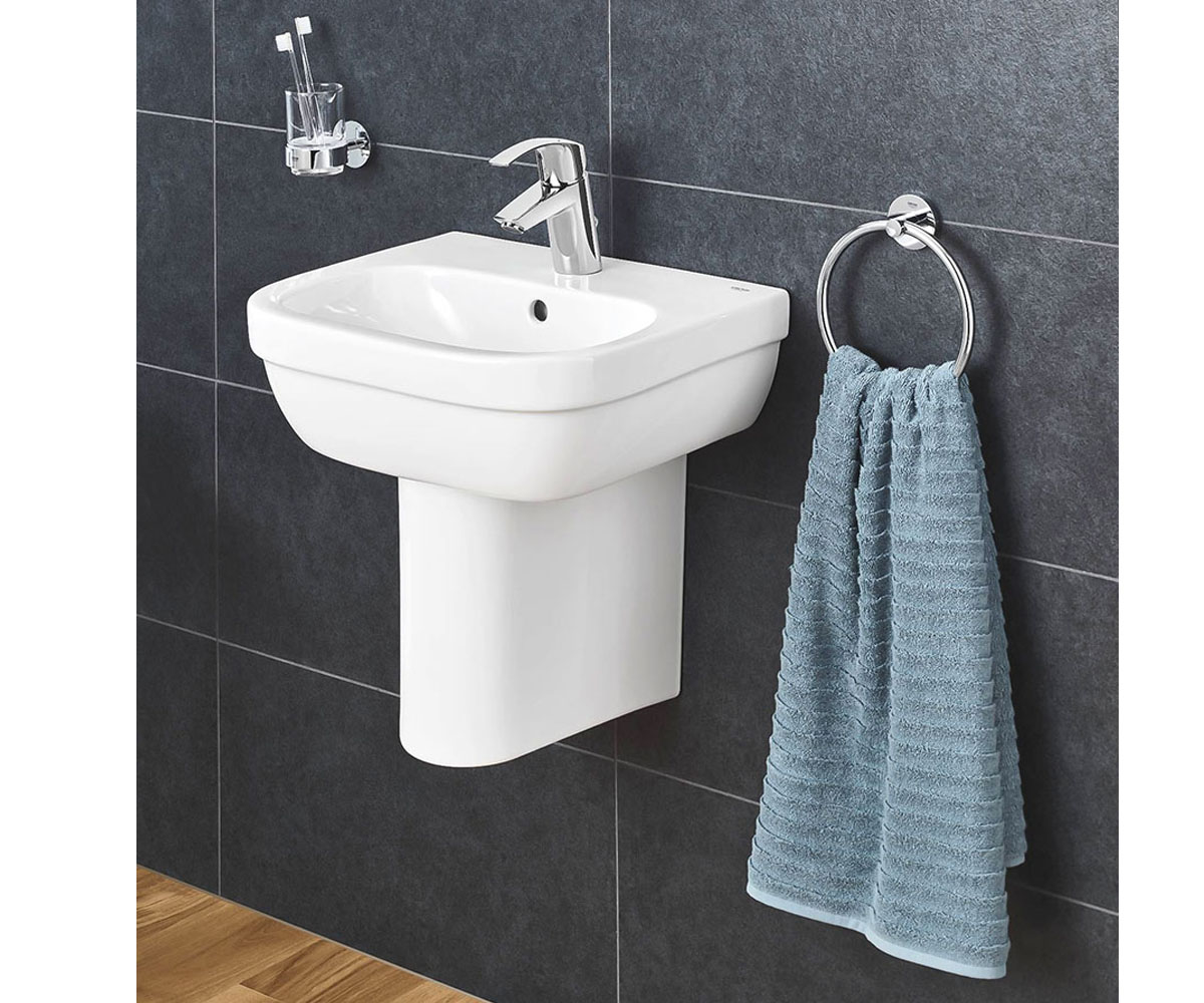 Подвесная раковина 45 см  EURO CERAMIC 3932400H:Фото 2