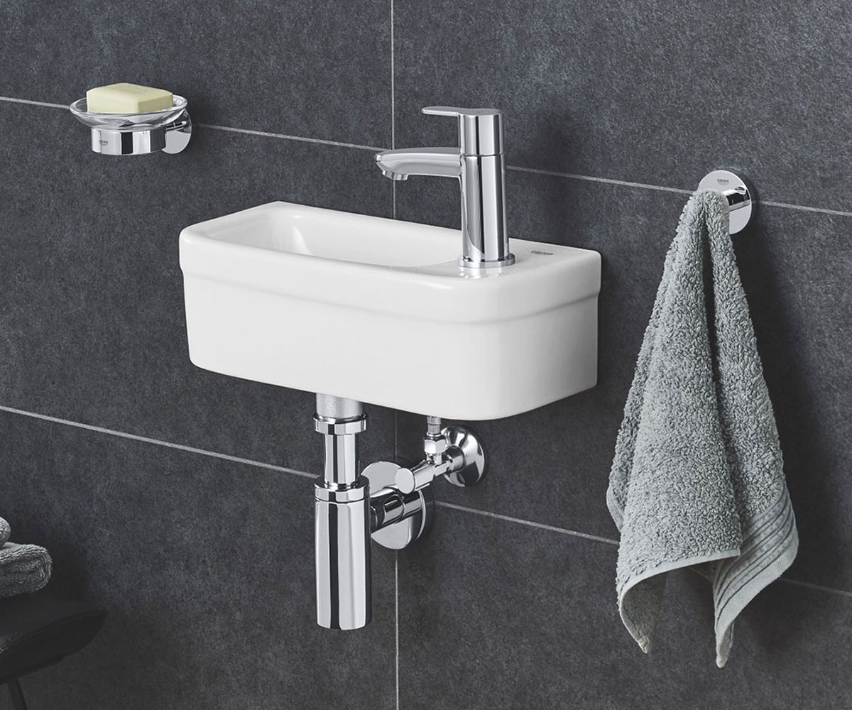 Подвесная раковина 37 см  EURO CERAMIC 39327000:Фото 2