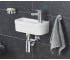 Подвесная раковина 37 см  EURO CERAMIC 39327000:Фото 2