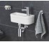 Подвесная раковина 37 см  EURO CERAMIC 3932700H:Фото 2