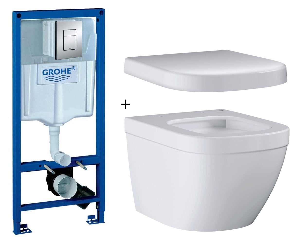 Унітаз з інсталяцією GROHE EURO CERAMIC 39328CB0 39328CB0
