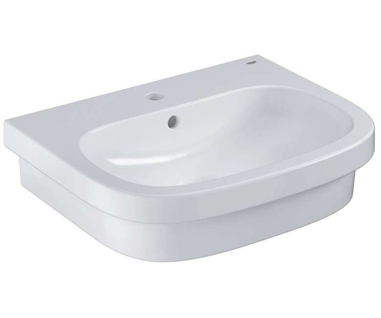 Раковина накладна 60 см GROHE EURO CERAMIC 3933700H 3933700H