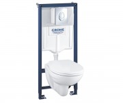 Унітаз з інсталяцією 4 в 1 GROHE SOLIDO PERFECT 39400000