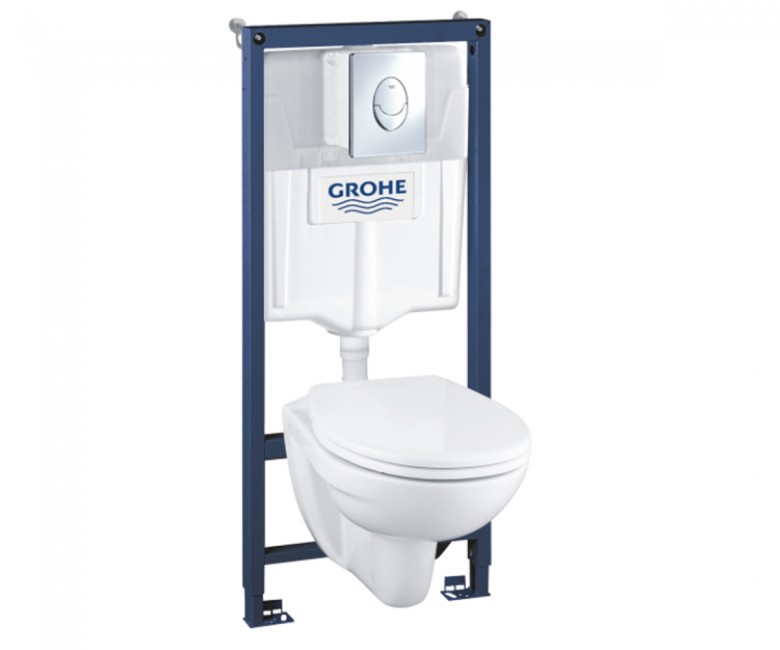 Унітаз з інсталяцією 4 в 1 GROHE SOLIDO PERFECT 39400000 39400000