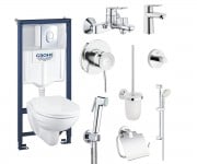14 в 1 Домашній комплект GROHE СОЛІДО ДОСКОНАЛИЙ 39400MB1 GROHE SOLIDO ДОСКОНАЛИЙ 39400MB1