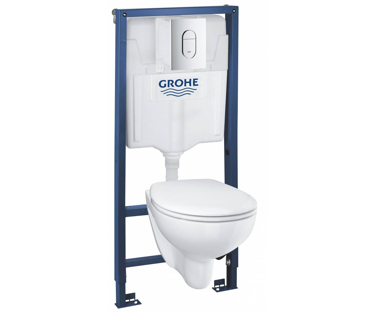Унітаз з інсталяцією 6 в 1 GROHE BAU CERAMIC 39418000 39418000