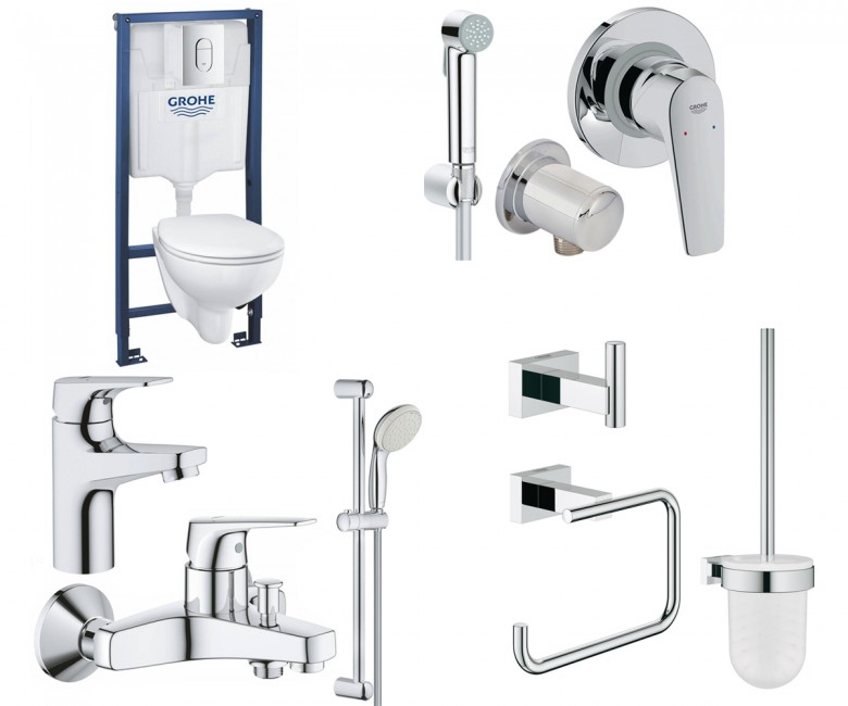 GROHE БАУ КЕРАМІКА 15 в 1 набір для ванної 39418MB1 GROHE BAU CERAMIC 39418MB1 39418MB1