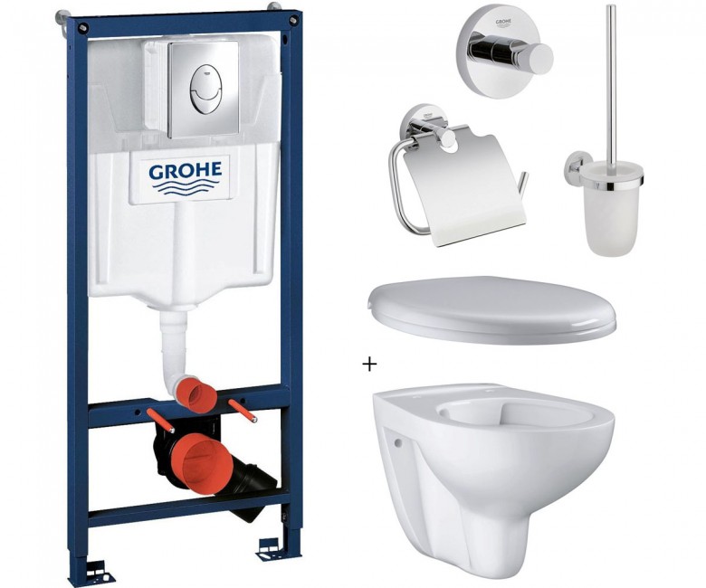 7 в 1 Грохе БАУ КЕРАМІЧНИЙ Набір для ванної 39427CB0 40407001 GROHE BAU CERAMIC 39427CB0+40407001 39427CB0+40407001
