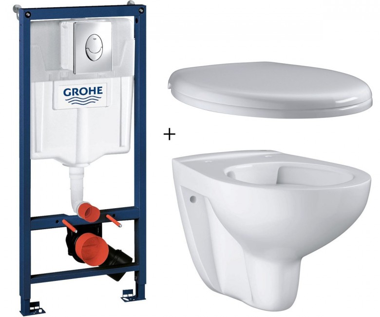 Унитаз с инсталляцией GROHE BAU CERAMIC 39427CB0 39427CB0