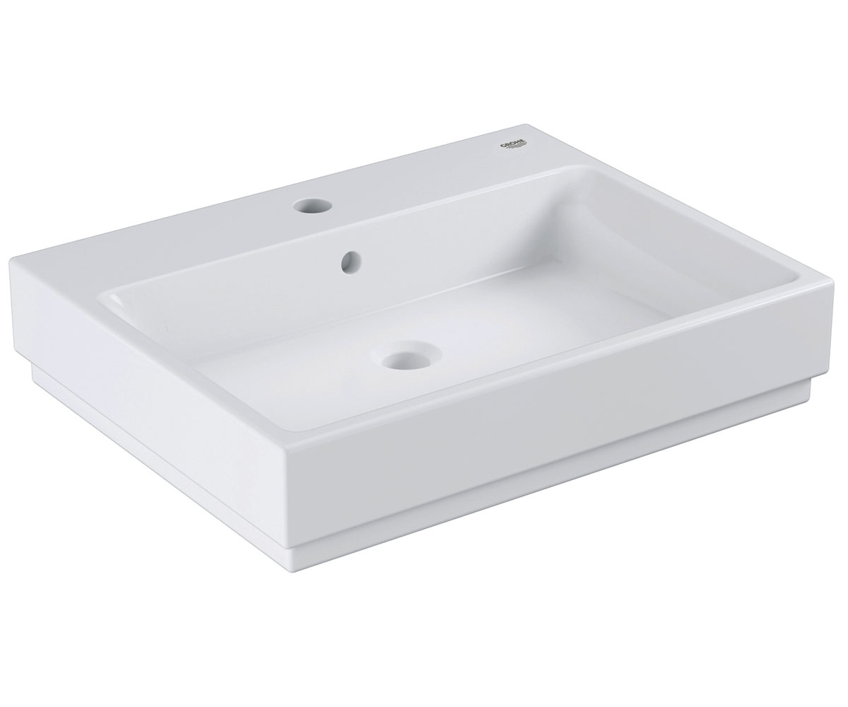 Раковина на стільницю 60 см GROHE CUBE CERAMIC 3947700H 3947700H