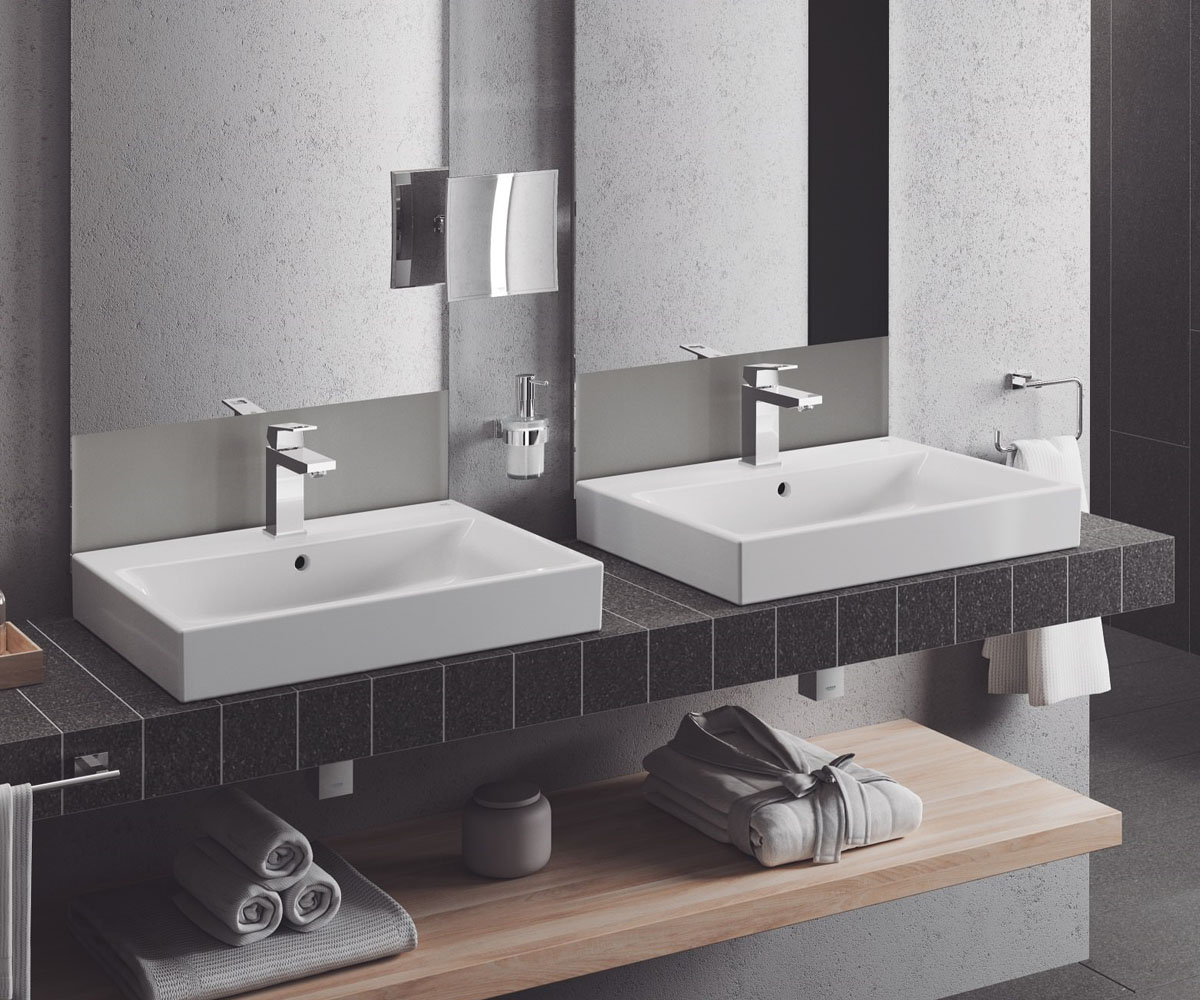Раковина на столешницу 60 см  CUBE CERAMIC 3947700H:Фото 3