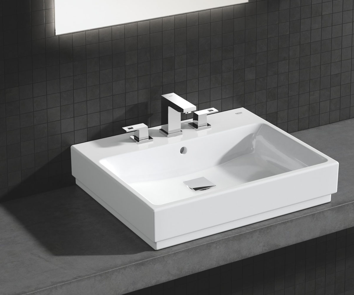 Раковина на столешницу 60 см  CUBE CERAMIC 3947700H:Фото 6
