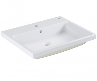 Врезная раковина 60 см CUBE CERAMIC 3947900H