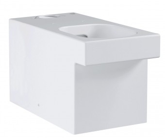 Безободковый унитаз CUBE CERAMIC 3948400H